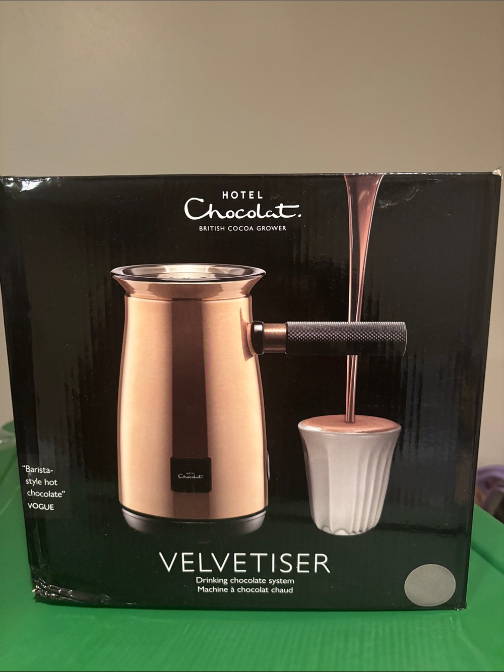 Velvetiser Drinking Chocolate Maker NIB